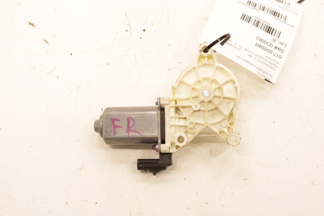 2007-2018 Jeep Wrangler Sport 2dr Front Right Door Power Window Motor 68014952AA - Alshned Auto Parts