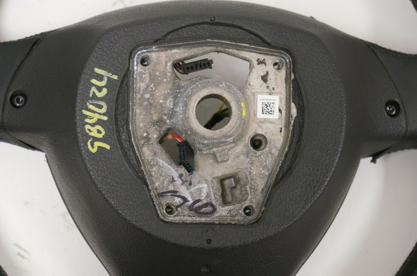 11-16 BMW 535i F10 Black Leather Steering Wheel W/ Controls OEM 32-33-6-790-886 - Alshned Auto Parts