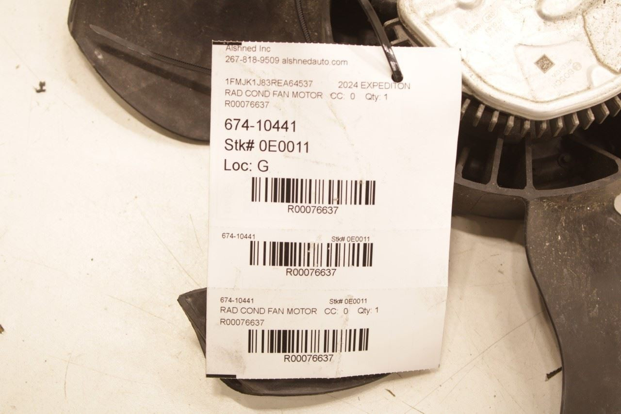 2021-2026 Ford Expedition MAX XLT Engine Cooling 7-Blade Fan Motor ML3Z-8C607-H - Alshned Auto Parts