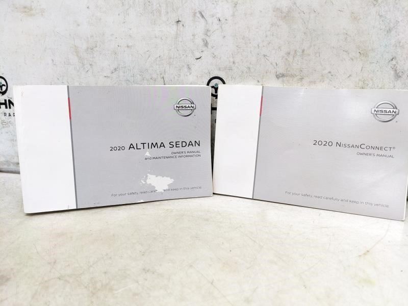 2020 Nissan Altima Sedan Owners Manual set OM20EA-0L34U0 OEM - Alshned Auto Parts