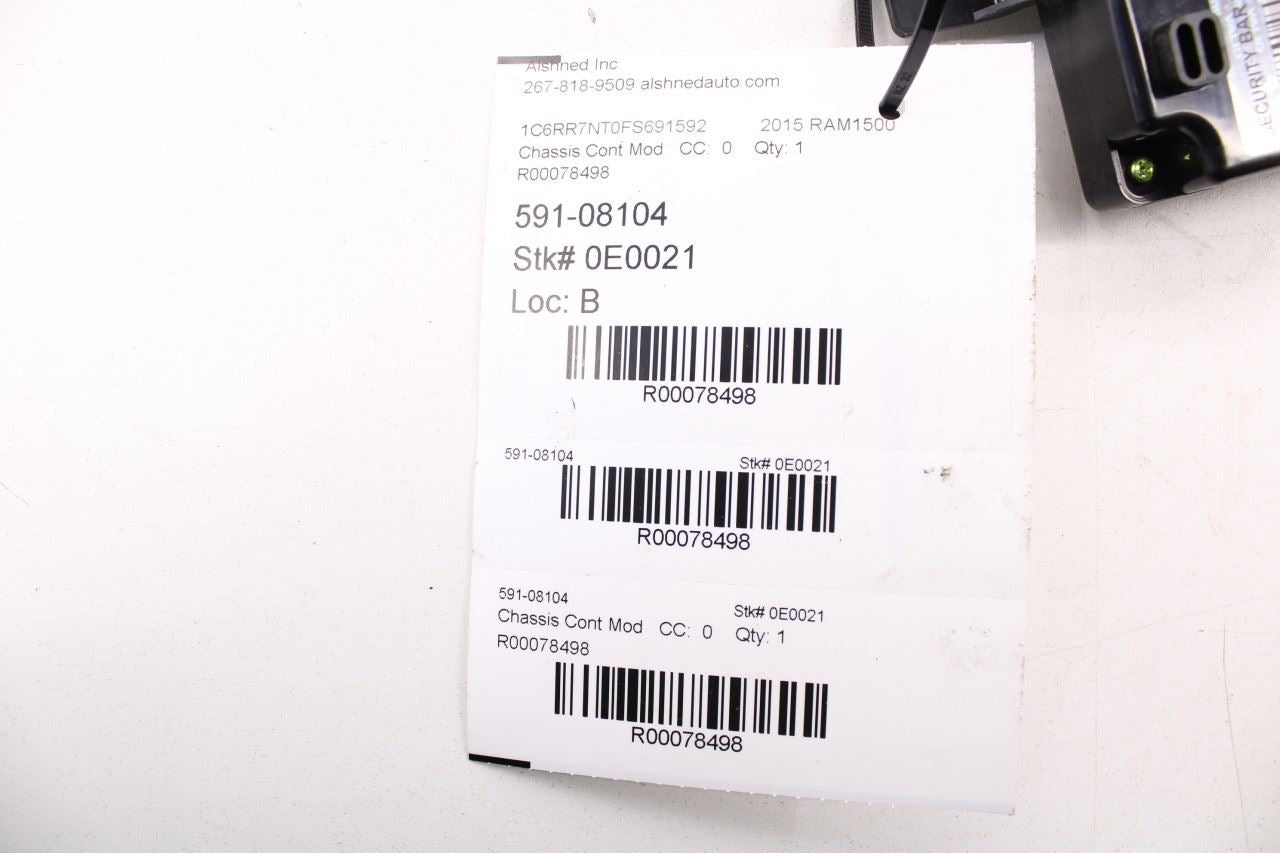 2014-2017 RAM 1500 Laramie AC Heater Temperature Control Module 68236772AB OEM - Alshned Auto Parts