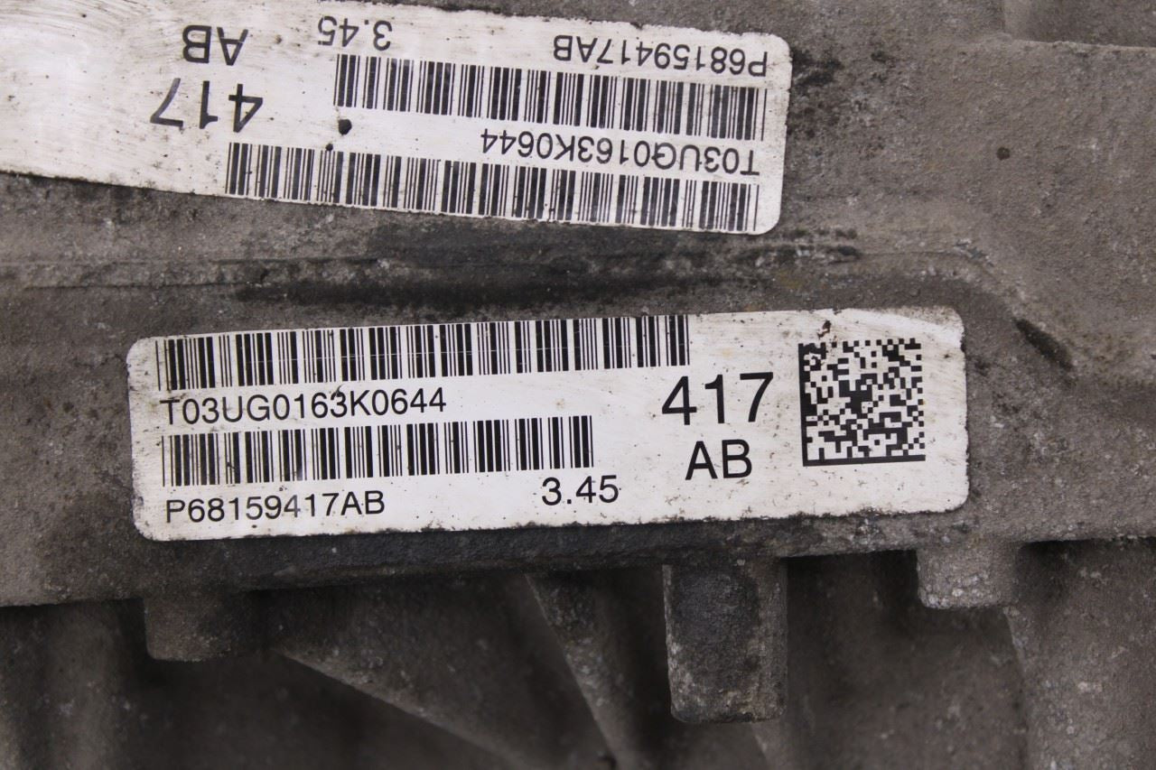 14-24 Jeep Grand Cherokee Limited 3.6L 4WD Rear Axle Differential 3.45 rat 195mm10