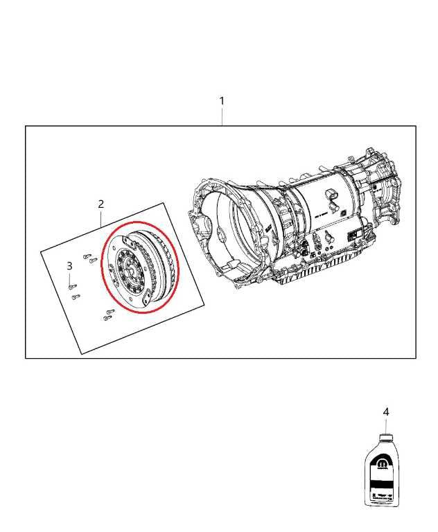 2015-17 RAM 1500 Laramie 5.7L Automatic Transmission Torque Converter RL243364AA - Alshned Auto Parts