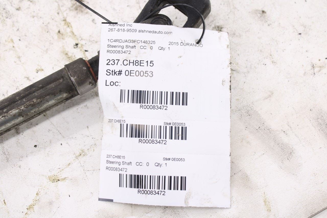 11-25 Dodge Durango SXT 3.6L Steering Column Intermediate Lower Shaft 05057539AE - Alshned Auto Parts