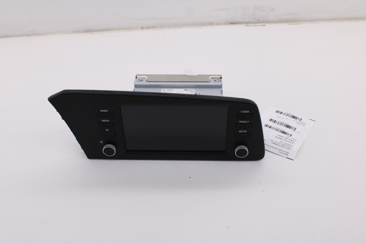 2024-2025 Hyundai Elantra SE Audio Radio Faceplate Control Panel w/ 8.0 Display 4