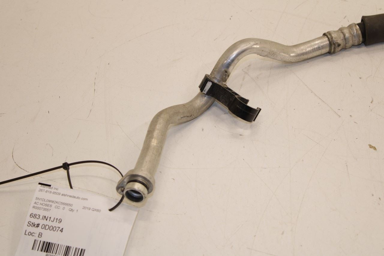 16-20 Infiniti QX60 Pure 3.5L AWD AC Conditioning Suction Flexible Low Hose Tube - Alshned Auto Parts