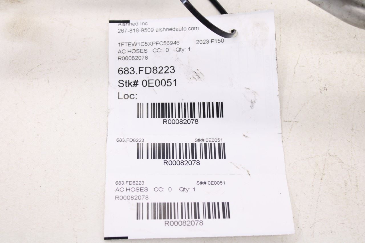21-26 Ford F150 XLT SuperCrew 5.0L Engine Coolant Transmission Cooling Tube Line11