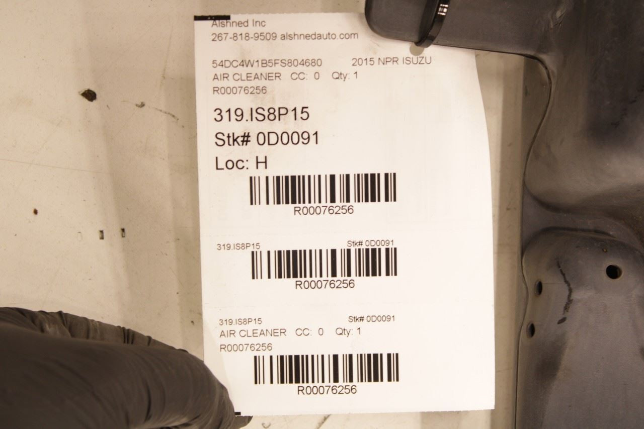 2012-20 Isuzu NPR HD 6.0L RWD Air Intake Cleaner Transfer Tube 8-98000-230-5 OEM - Alshned Auto Parts