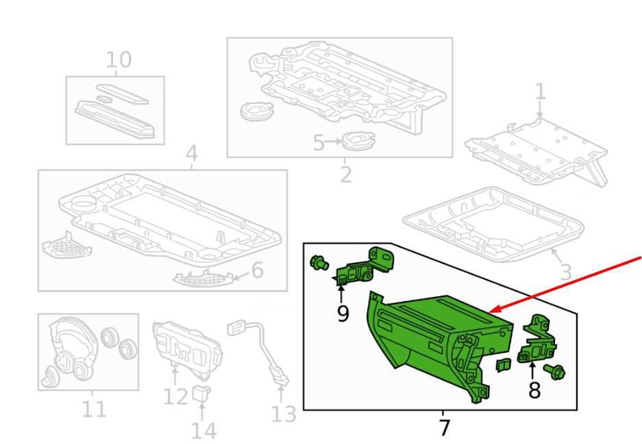 2014-2020 Acura MDX Rear Entertainment DVD Player 39110-TZ5-A01-M1 OEM - Alshned Auto Parts