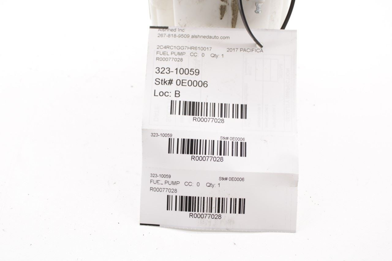 2017-2024 Chrysler Pacifica Limited 3.6L Fuel Pump Assembly 68184243AB OEM - Alshned Auto Parts