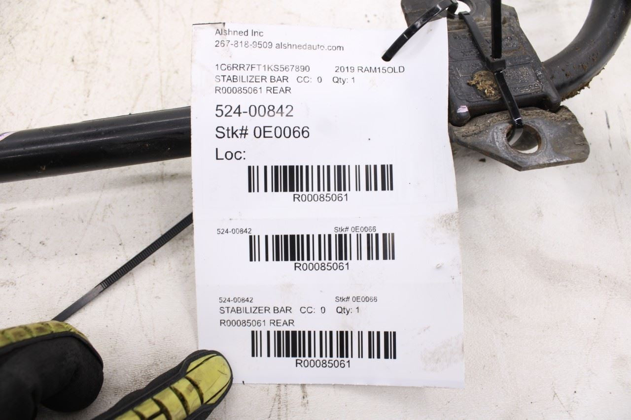 14-24 RAM 1500 Classic Express 4x4 Rear Stabilizer Sway Anti-Roll Bar 68061788AA9