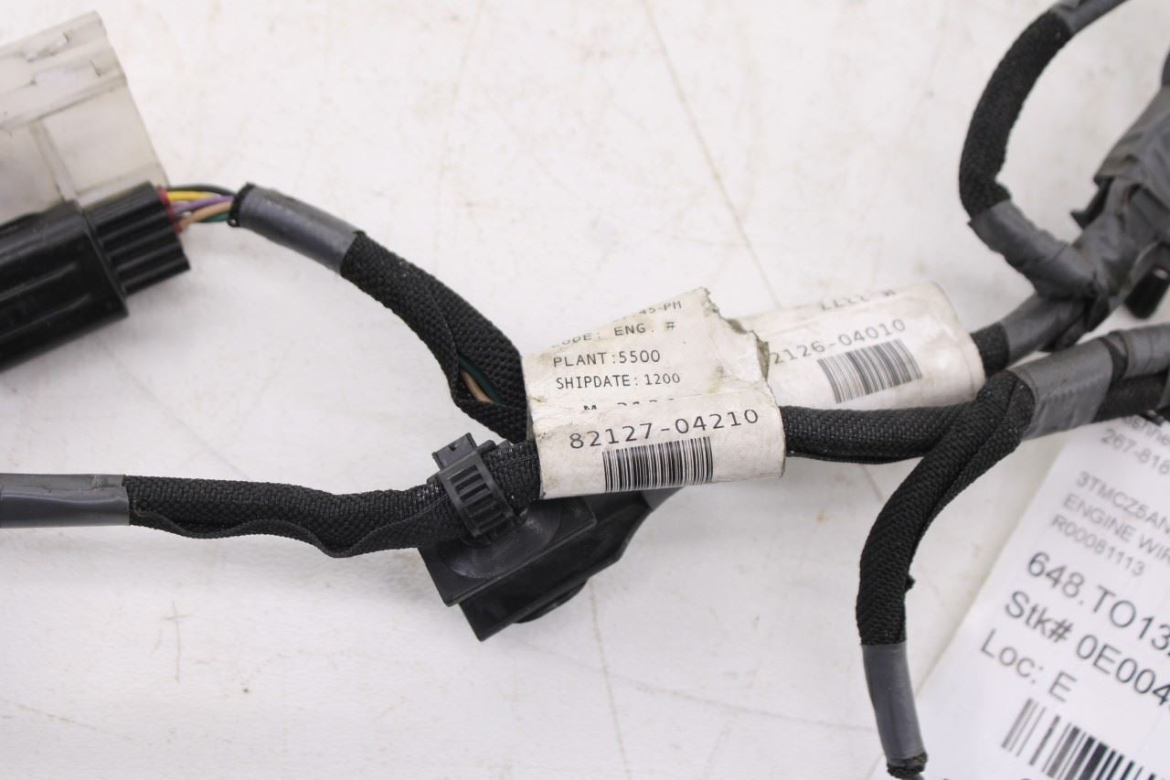 2016-2023 Toyota Tacoma SR5 3.5L Fuel Injector Wire Harness Set of 2 82127-0421011