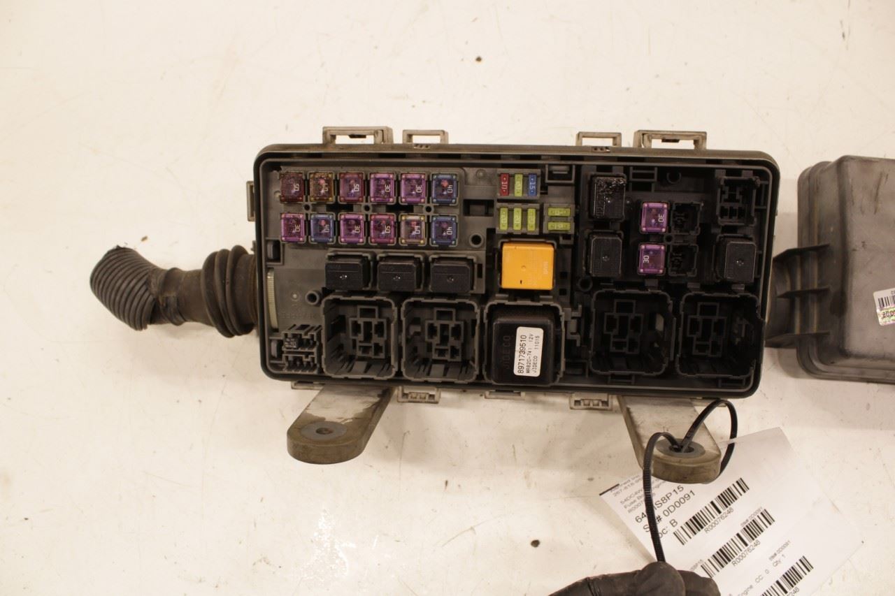2012-2020 Isuzu NPR HD Fuse Relay Box 8-98113-687-0 OEM - Alshned Auto Parts