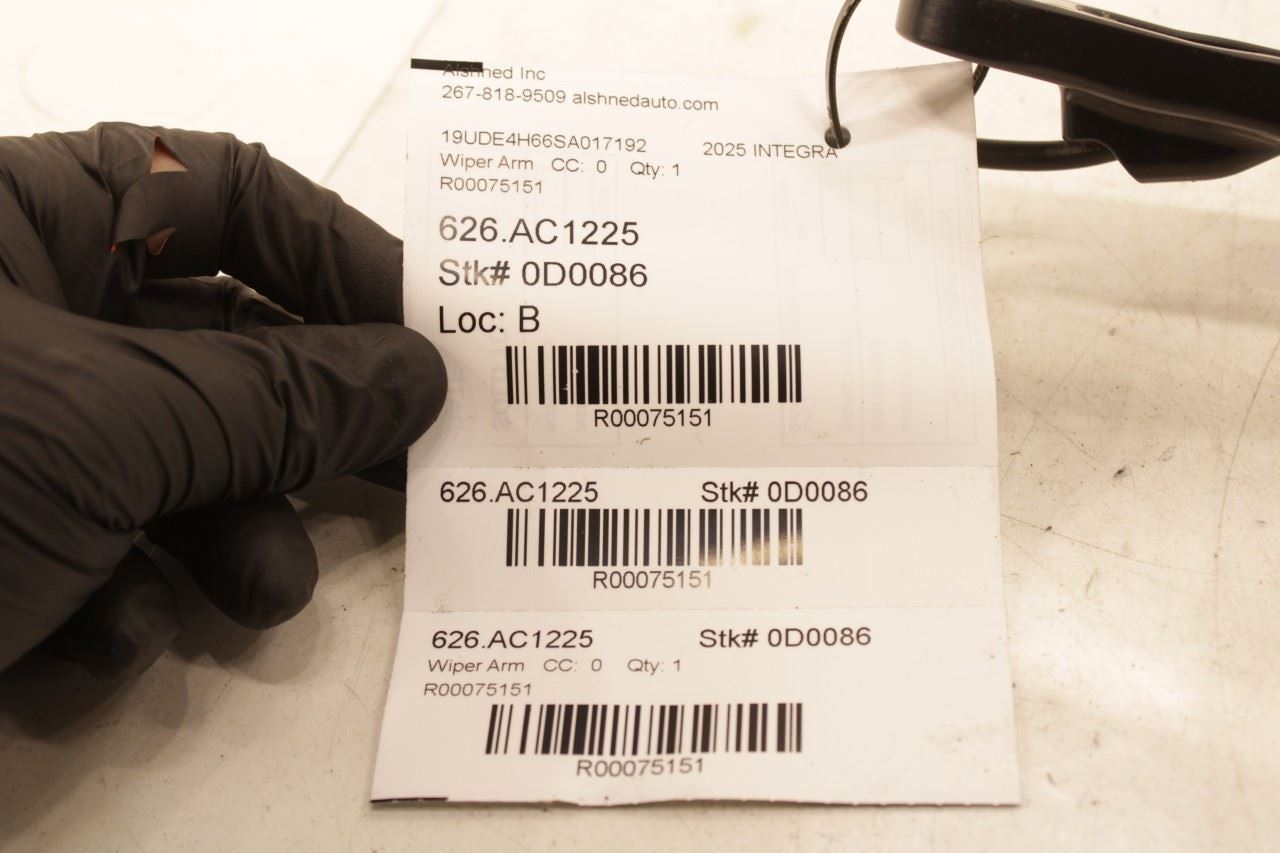 2023-2026 Acura Integra A-Spec Front Left and Right Side Windshield Wiper Arm - Alshned Auto Parts