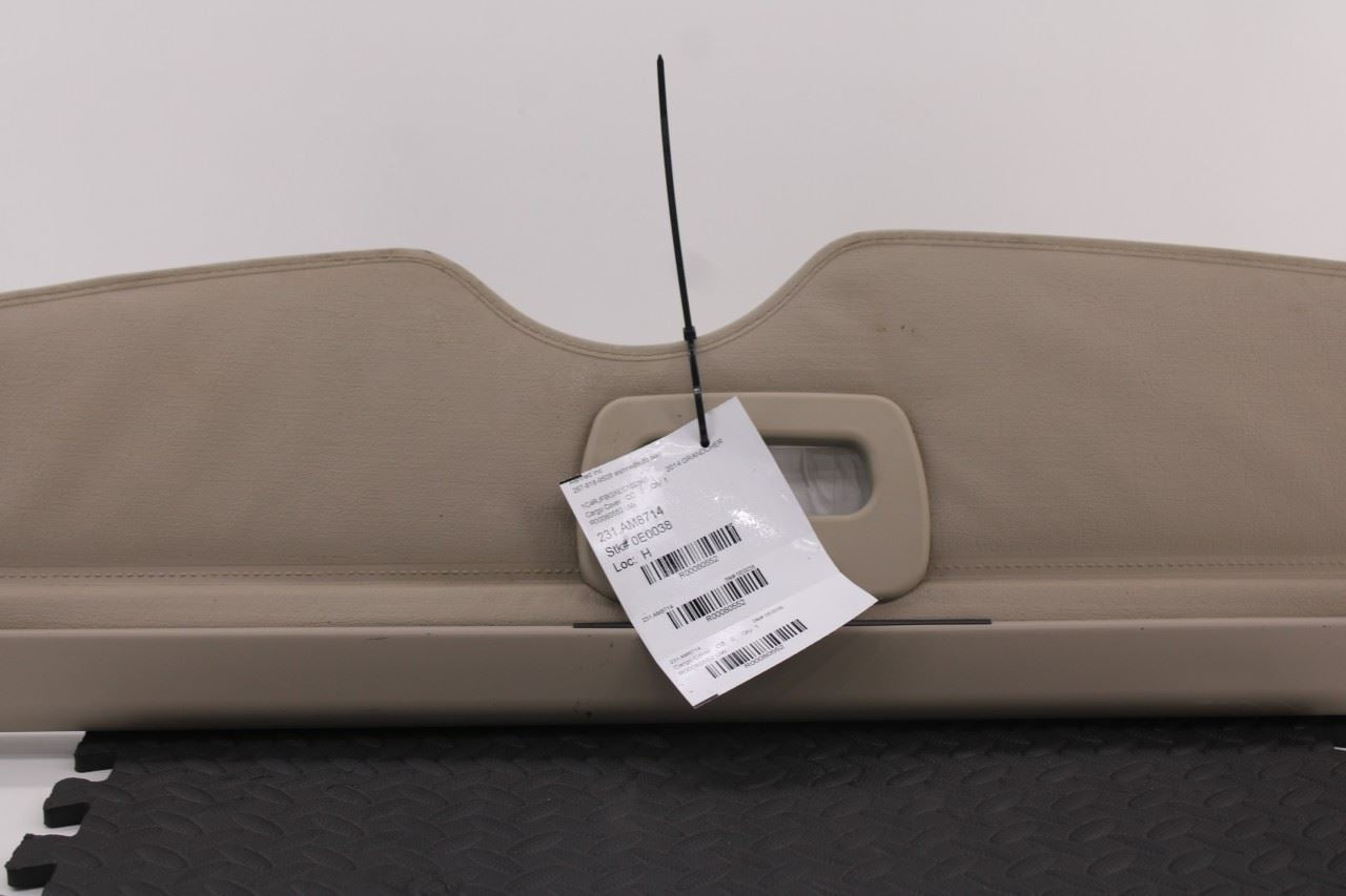 11-21 Jeep Grand Cherokee Limited Rear Trunk Retractable Cargo Cover 1GH14HL1AD3