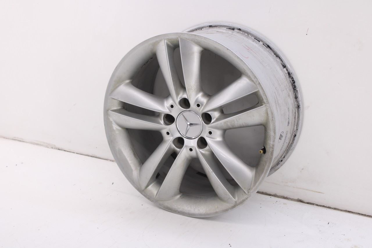 06-09 Mercedes-Benz CLK 350 Rear Aluminum Wheel R17x8.5J 10 Spoke 2094014302 OEM2