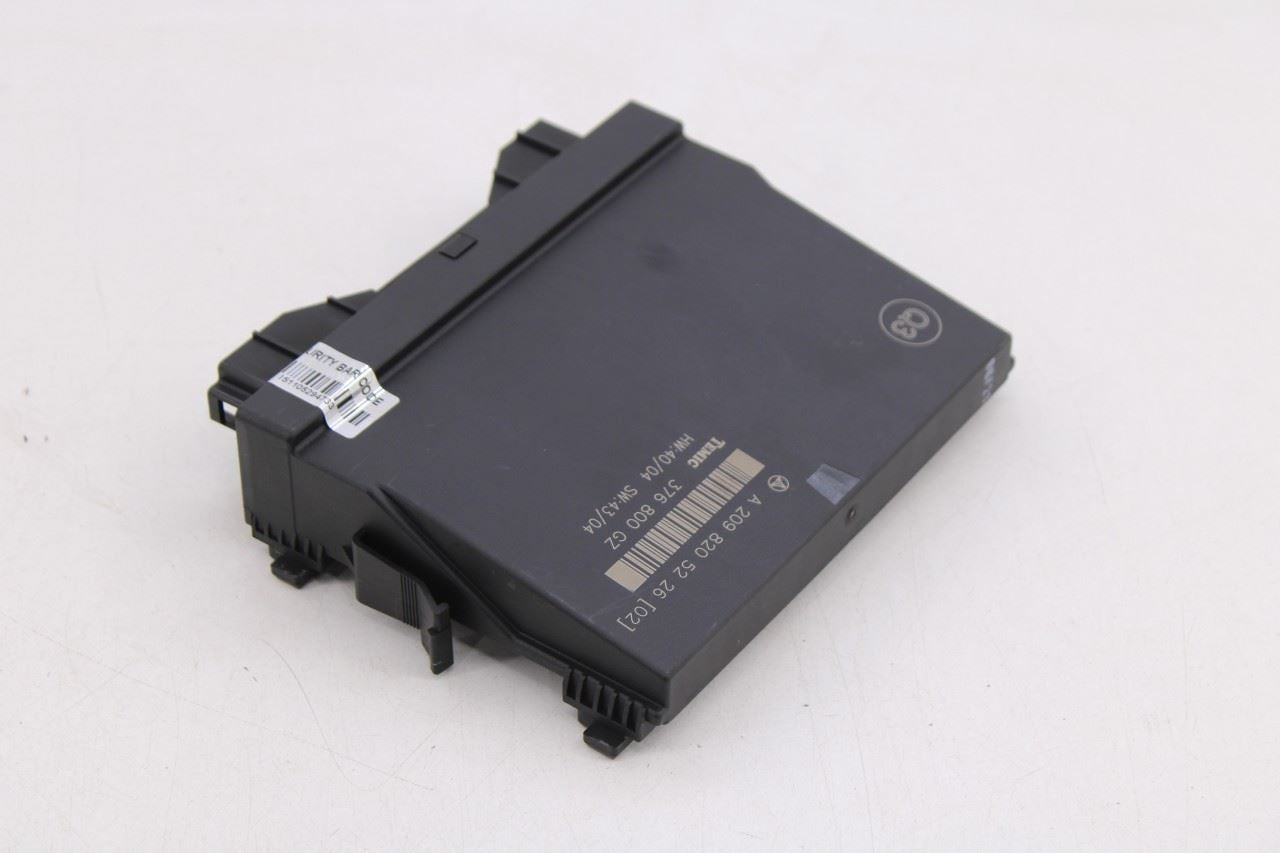 2006-2009 Mercedes-Benz CLK 350 Rear Temic Computer Control Module 209-820-52-26 - Alshned Auto Parts