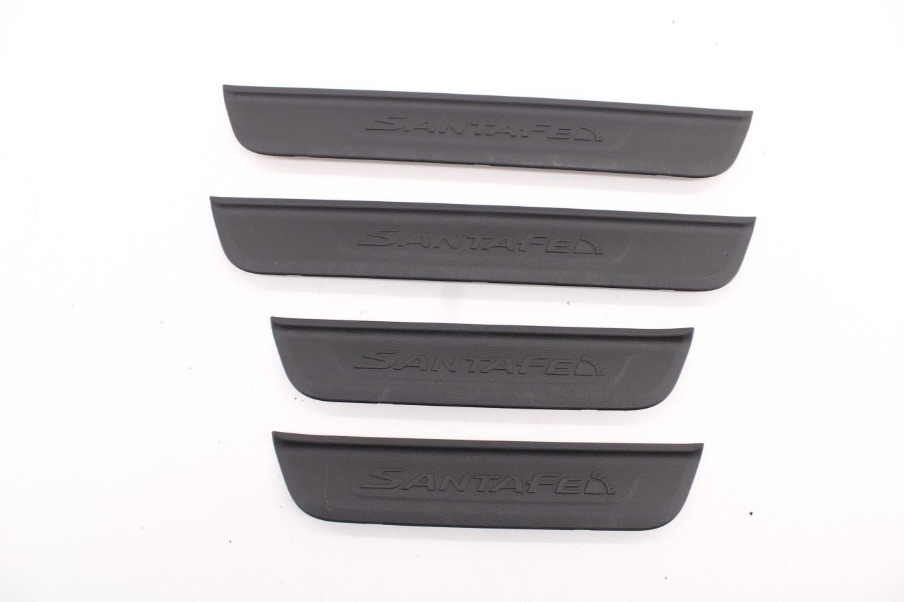 19-23 Hyundai Santa Fe SEL Front and RR Right and Left Door Sill Scuff Plate Set - Alshned Auto Parts