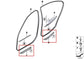 13-15 BMW 328i xDrive SULEV Front Rear RH and LH Side Door Sill Scuff Plate Set1