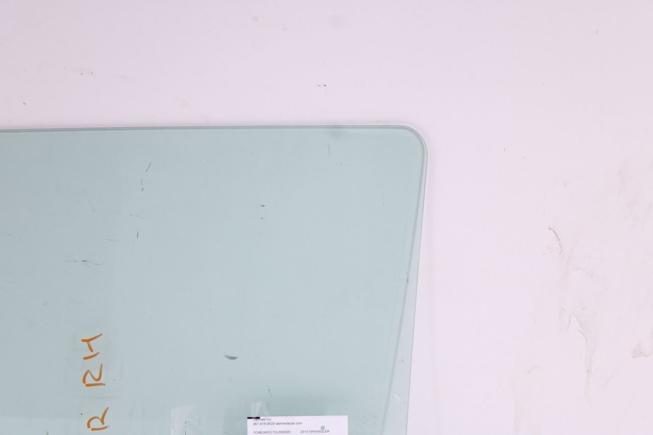 2007-2017 Jeep Wrangler Unlimited Sport Front Right Door Window Glass 55395248AB - Alshned Auto Parts
