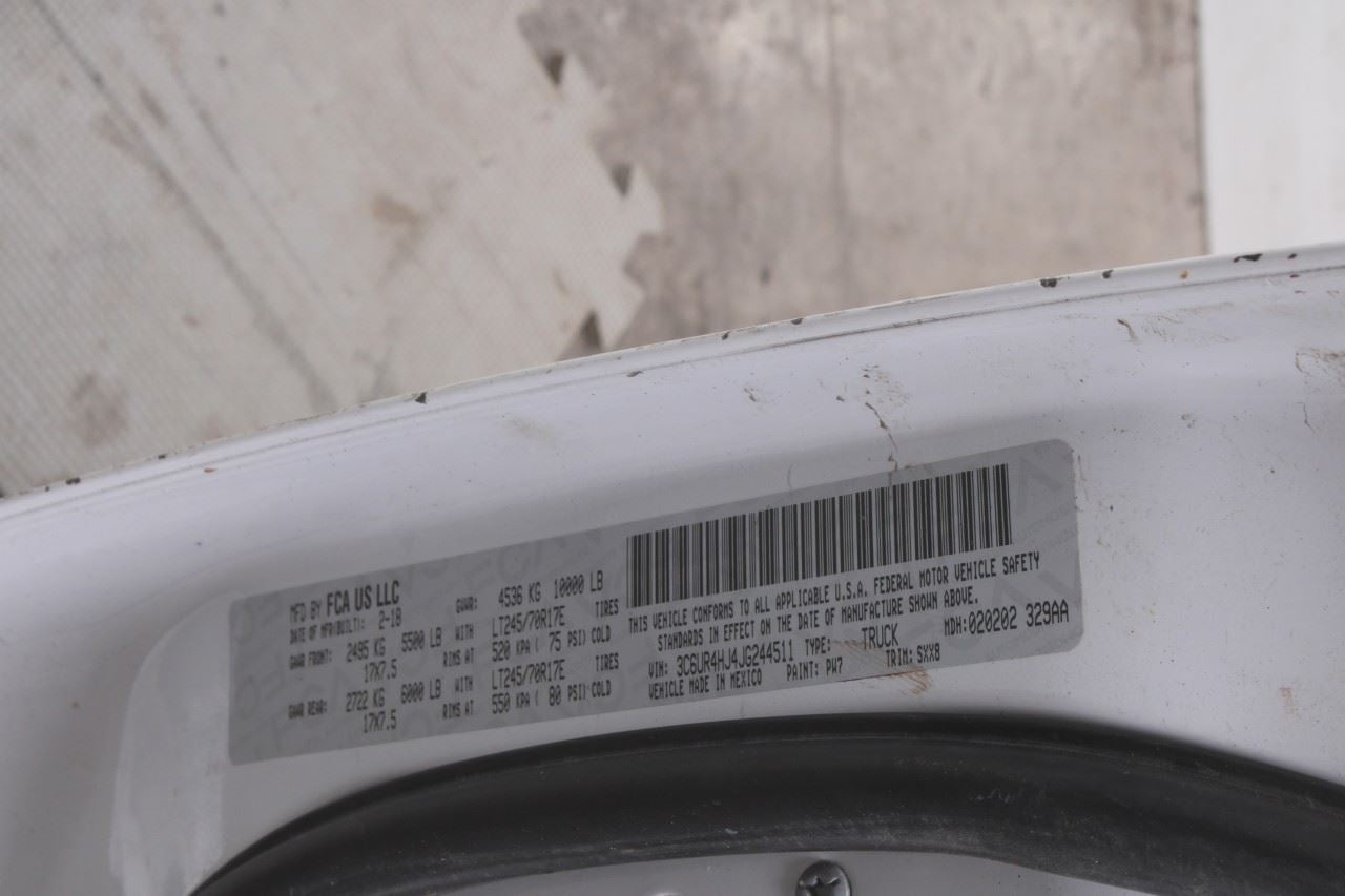 2011-2022 RAM 2500 Crew Cab Tradesman Front Left Door Shell Panel 68144739AC OEM - Alshned Auto Parts