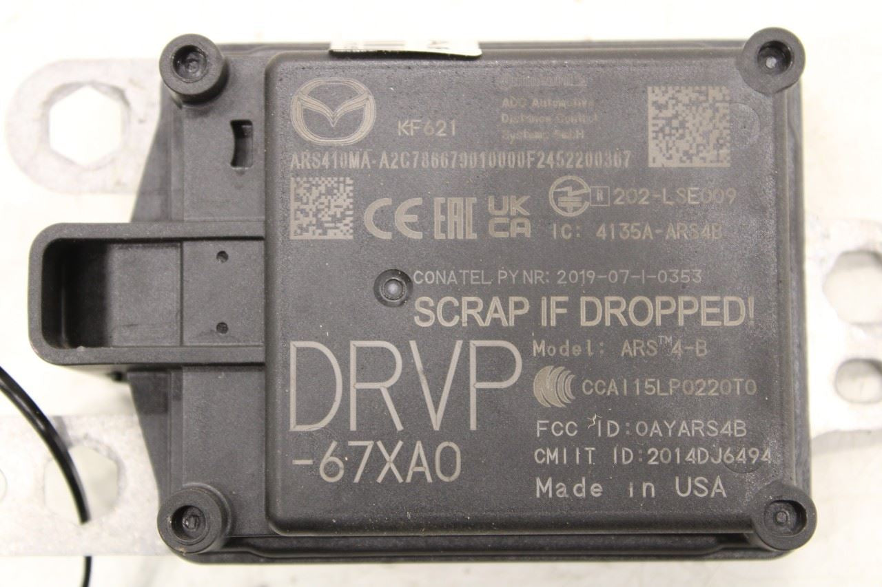 2024-2025 Mazda CX-30 2.5 S Front Cruise Control Radar Distance Sensor Module - Alshned Auto Parts