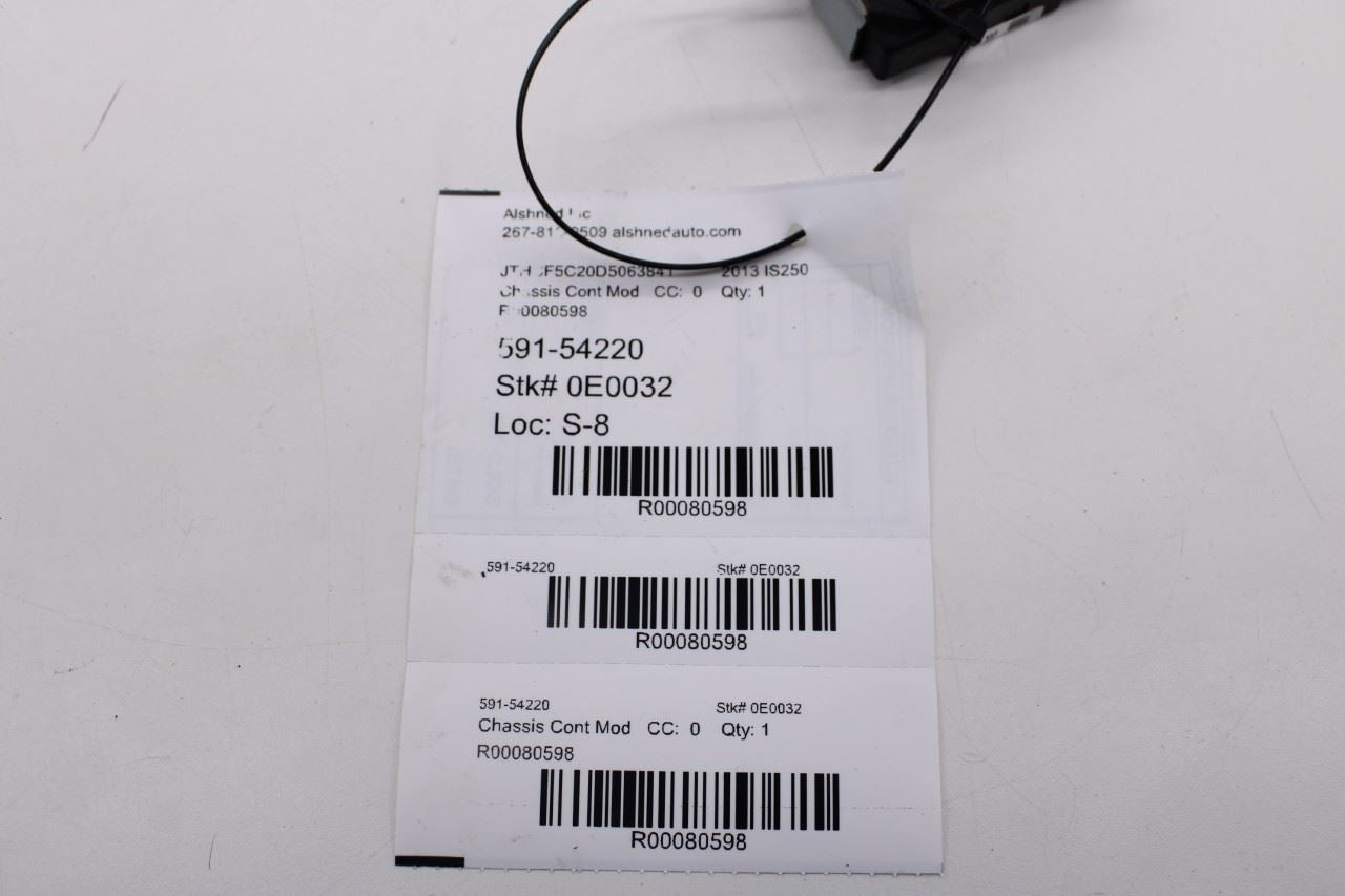 2006-2015 Lexus IS250 Immobilizer Code Computer Control Module 89784-53031 OEM11