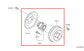 2013-25 Nissan Sentra SV 1.8L FWD Rear Passenger RH Side Wheel Hub w/ Brake Drum - Alshned Auto Parts