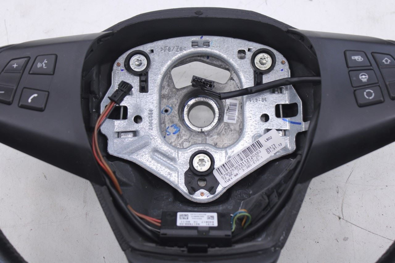 2007-2013 BMW X5 xDrive35i 3.0L AWD Steering Wheel Leather w/ Control Buttons11