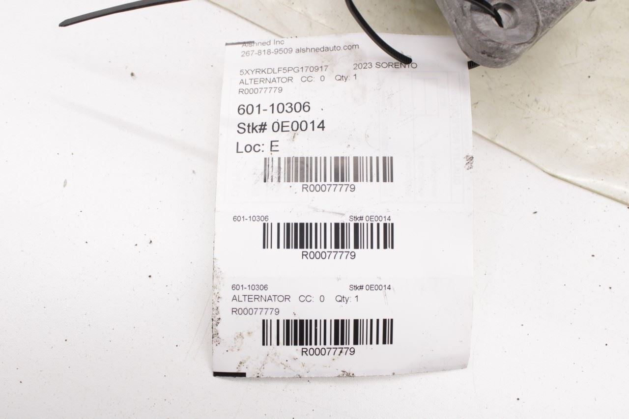 21-25 Kia Sorento X-Line SX Prestige 2.5L Engine Alternator Generator 13.5V 150A - Alshned Auto Parts