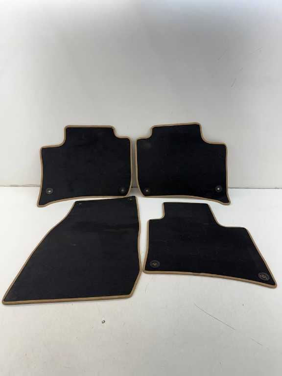 11-14 Porsche Cayenne S Front Rear RH and LH Side Interior Carpet Floor Mats Set10