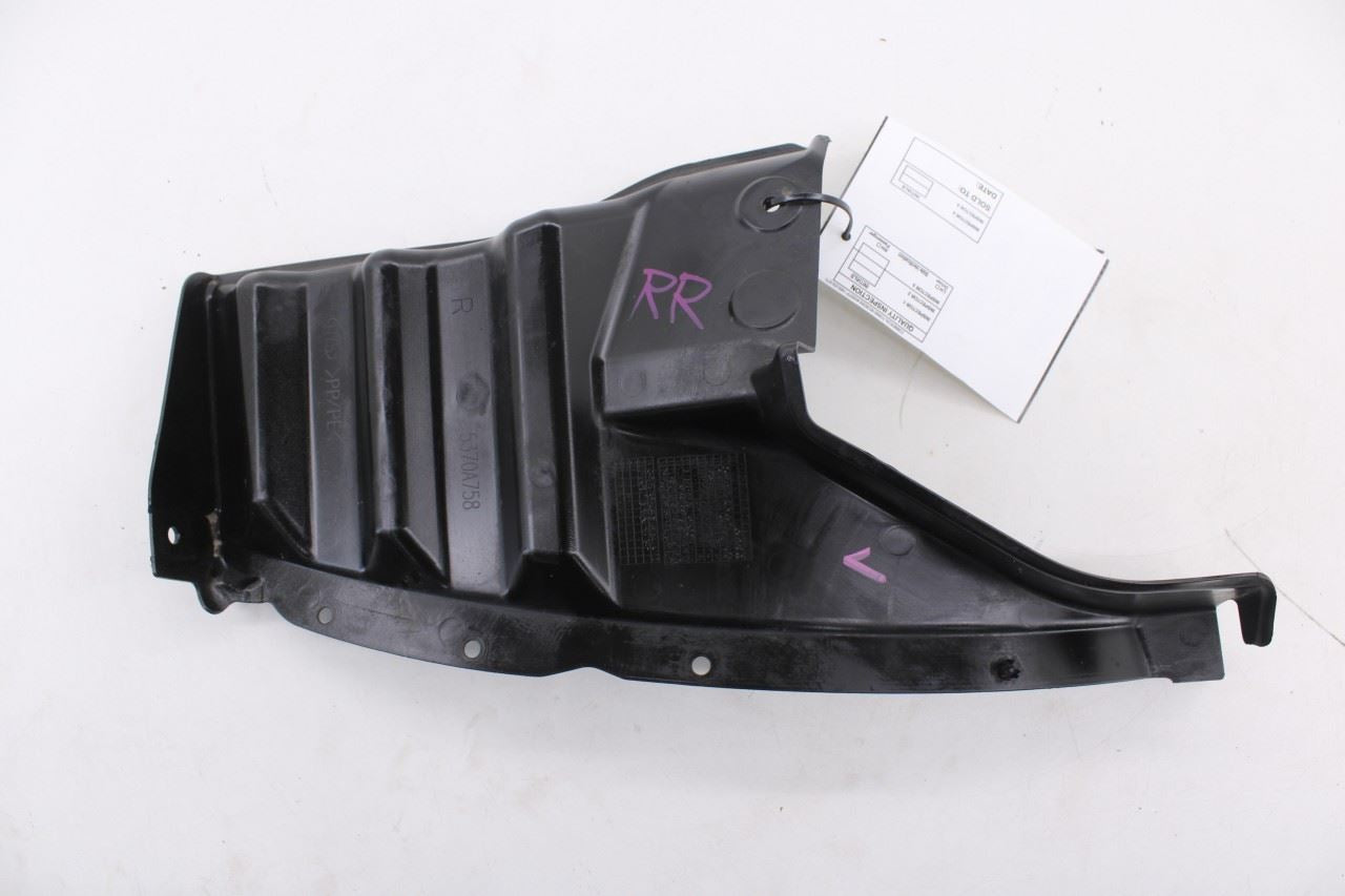 2011-25 Mitsubishi Outlander Sport SE Rear Right Wheelhouse Liner Splash Shield0
