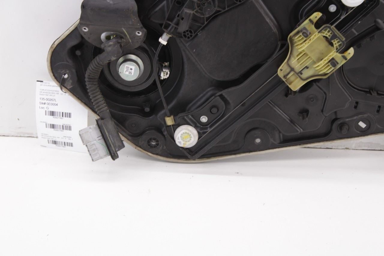 2011-22 Jeep Grand Cherokee Overland Rear Left Door Window Regulator w/ Carrier - Alshned Auto Parts
