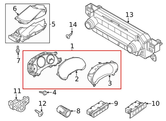 2023-2025 Mazda CX30 S 2.5L AWD Speedometer Gauge Instrument Cluster 10K Mileage - Alshned Auto Parts