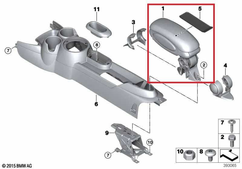 2013-2021 Mini Hardtop Cooper Center Console Armrest Storage Lid Cover 9292951 - Alshned Auto Parts