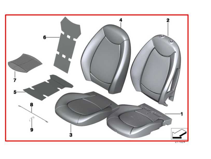 11-17 Mini Countryman Cooper S AWD Front Passenger Right Side Seat Full Complete3