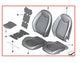 11-17 Mini Countryman Cooper S AWD Front Passenger Right Side Seat Full Complete3