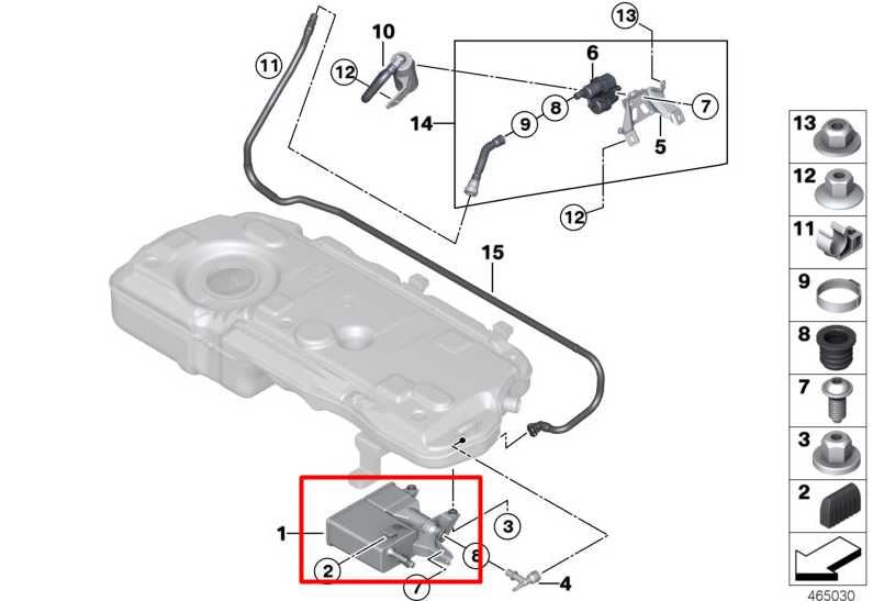 2013-2016 Mini Cooper Paceman S 1.6L AWD Fuel Vapor Evaporator Emission Canister - Alshned Auto Parts