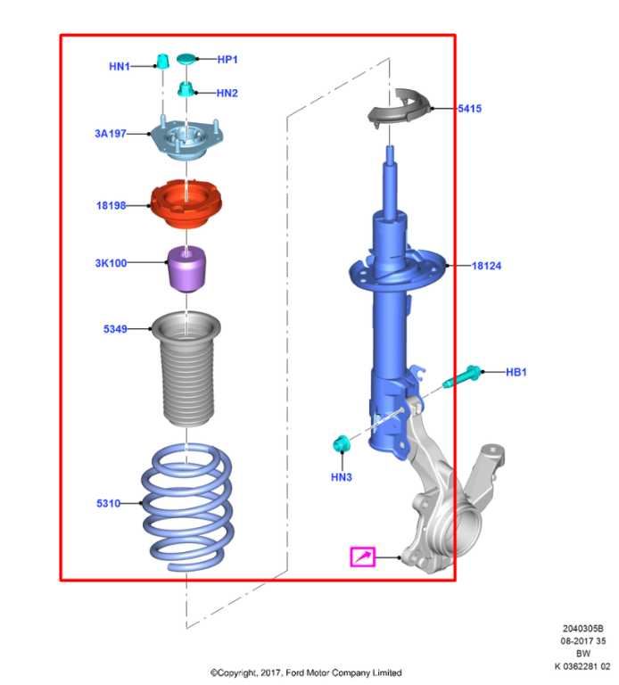 18-21 Ford EcoSport SE FWD Front Suspension Driver LH Side Shock Strut Absorber - Alshned Auto Parts