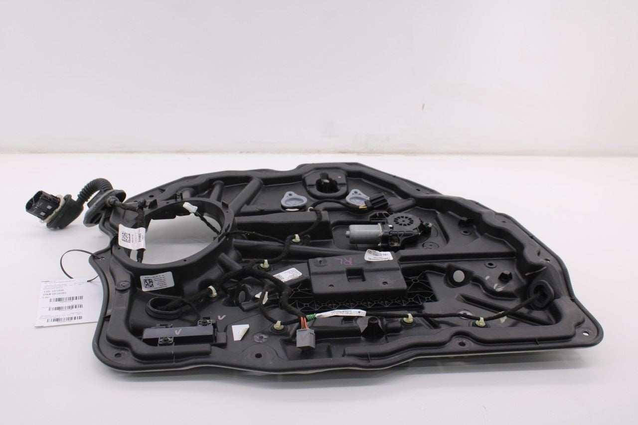 19-25 RAM 1500 Crew Cab Rear Left Side Door Window Regulator w Carrier and Motor0