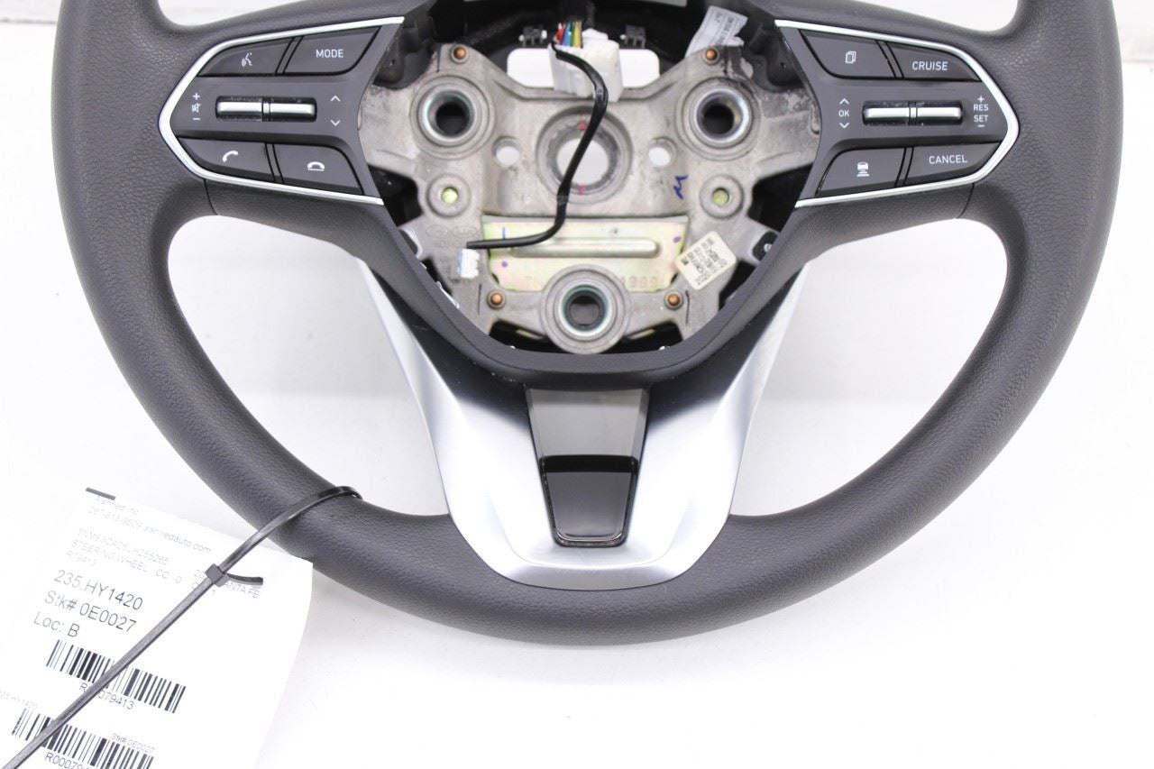 19-20 Hyundai Santa Fe SEL Steering Wheel w/ Control Buttons 56100-S1050-NNB OEM - Alshned Auto Parts
