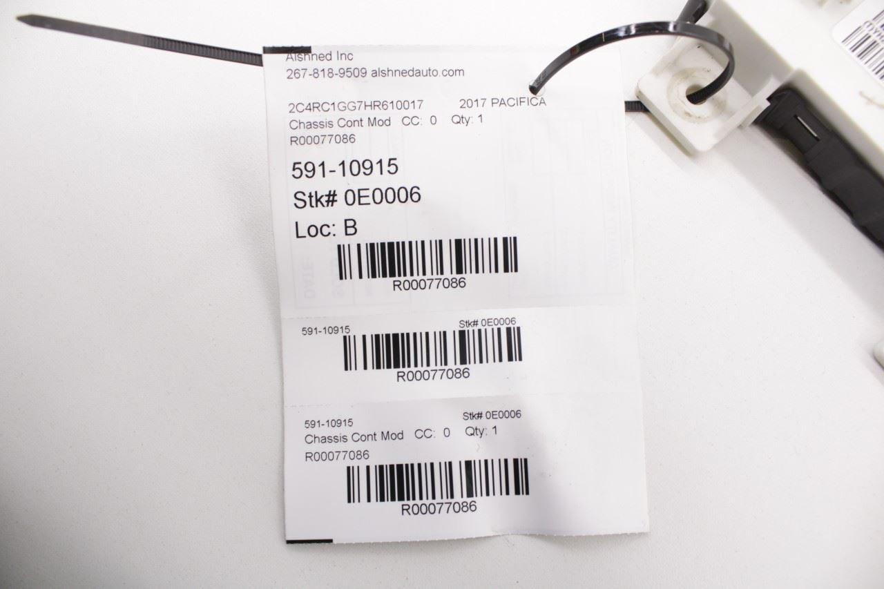 2017 Chrysler Pacifica Limited Body Computer Control Module BCM 68222875AF OEM - Alshned Auto Parts