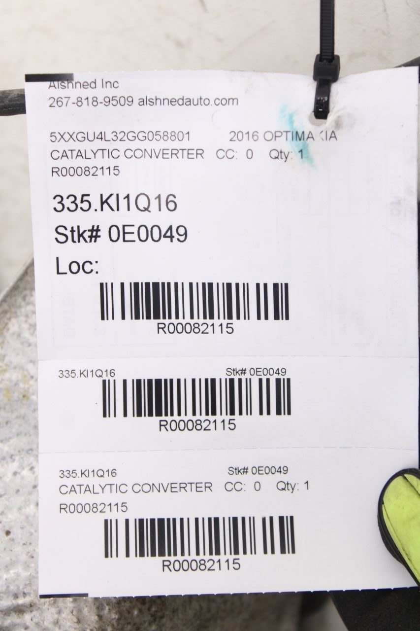 2016-2020 Kia Optima EX 2.4L Exhaust System Manifold Sulev 28510-2GAS0 OEM12
