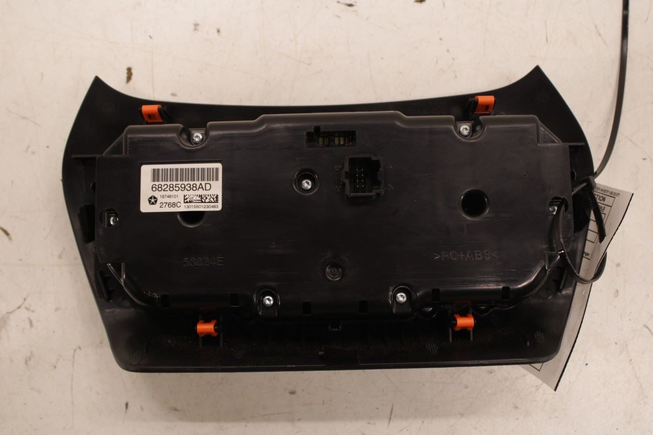 2019-2021 Jeep Cherokee Latitude Dash Faceplate Radio AC Heater Panel 68285938AD - Alshned Auto Parts