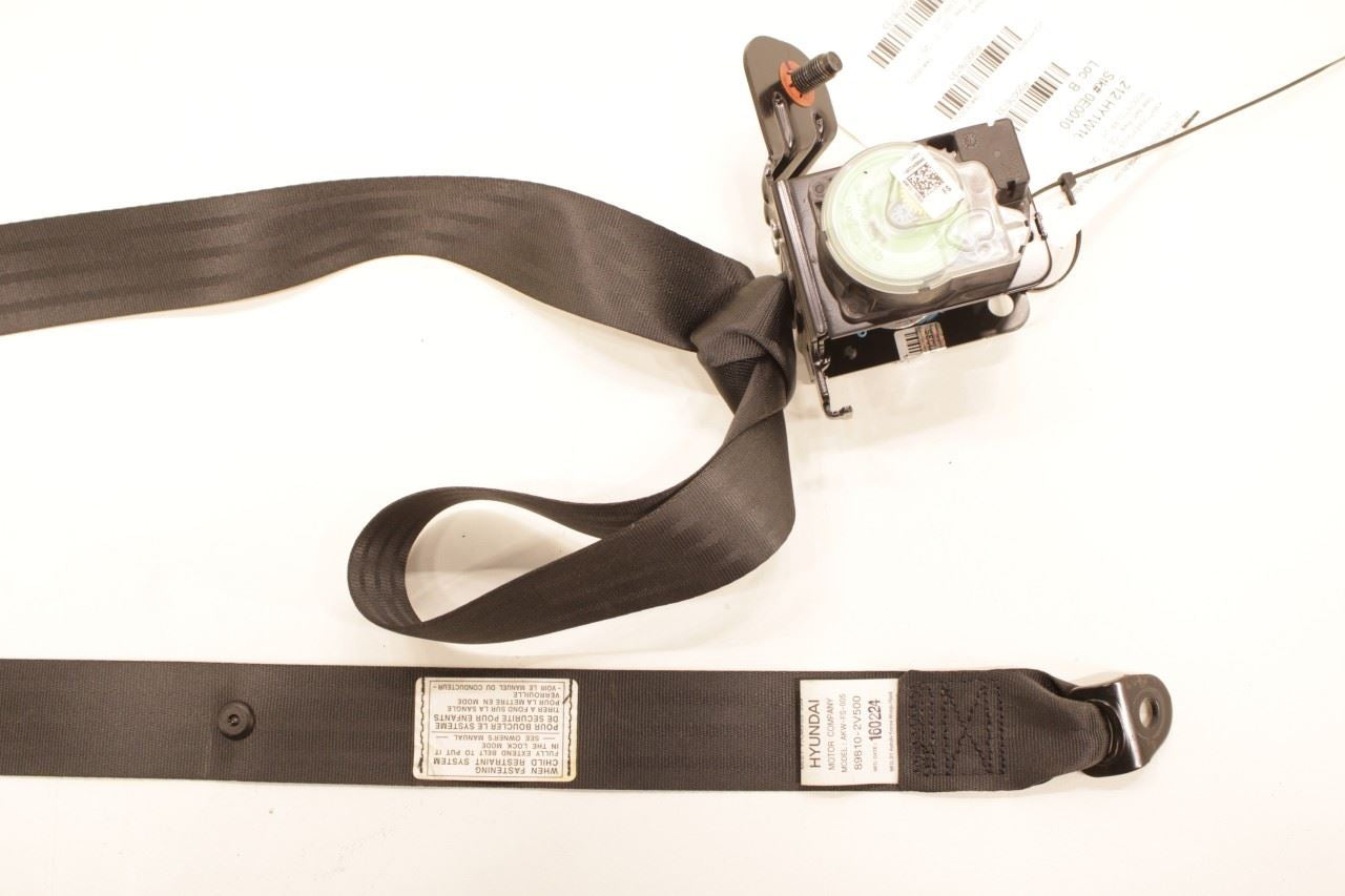 2011-17 Hyundai Veloster Turbo Rear Driver Left Side 2nd Row Seat Belt Retractor - Alshned Auto Parts