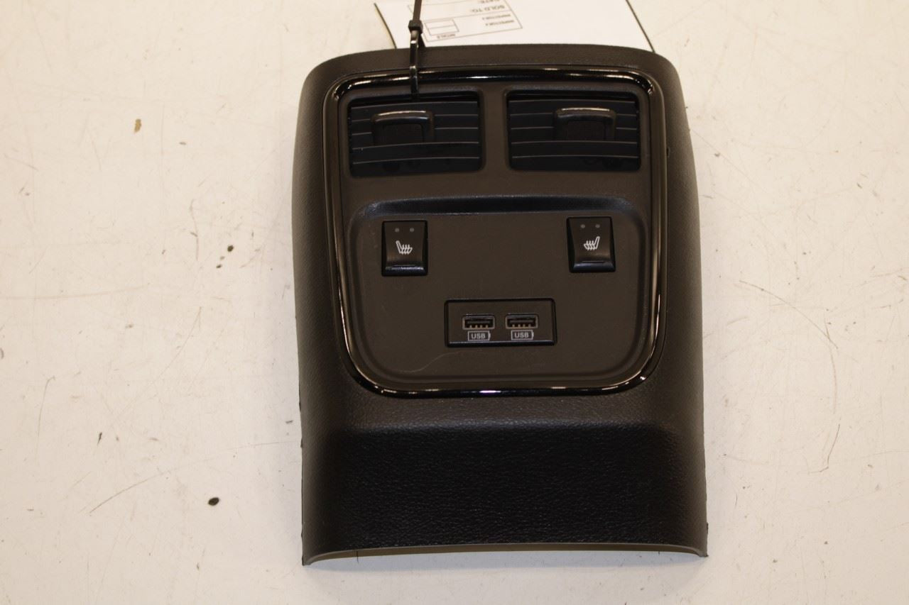 15-23 Dodge Charger GT RR Console Back Finish Panel w/ Air Vent and Switches - Alshned Auto Parts