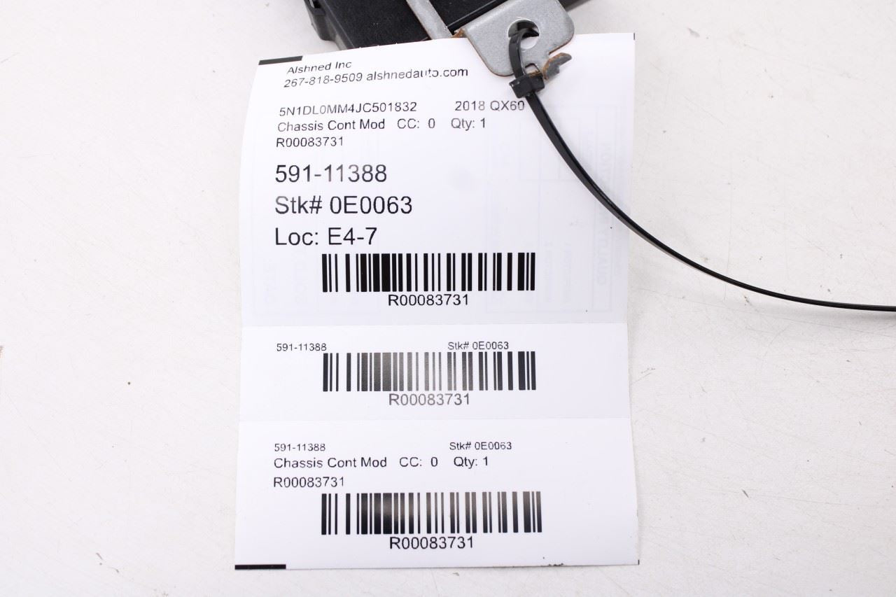 17-2019 Infiniti QX60 Torque Split Transfer Case Control Module 41650-9NJ6A OEM9