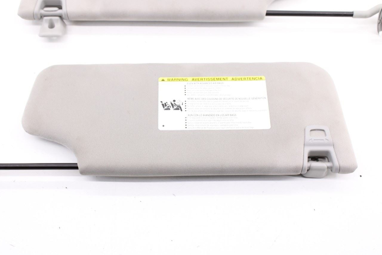 16-20 Toyota Sienna LE Front RH and LH Side Sun Visor Set w/ Illuminated Mirror - Alshned Auto Parts