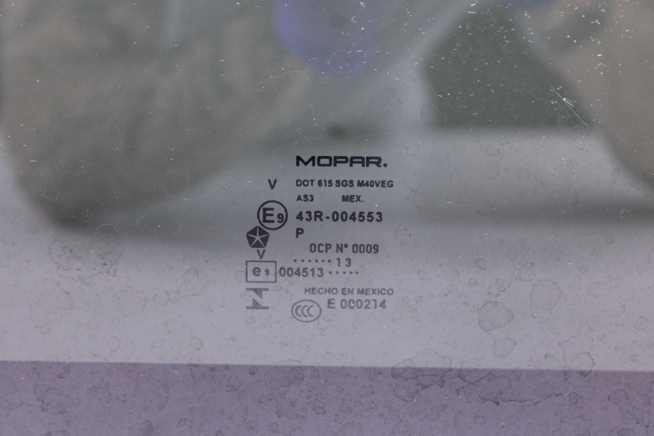 2011-2021 Jeep Grand Cherokee Limited Roof Sunroof Window Glass 68082476AB OEM - Alshned Auto Parts