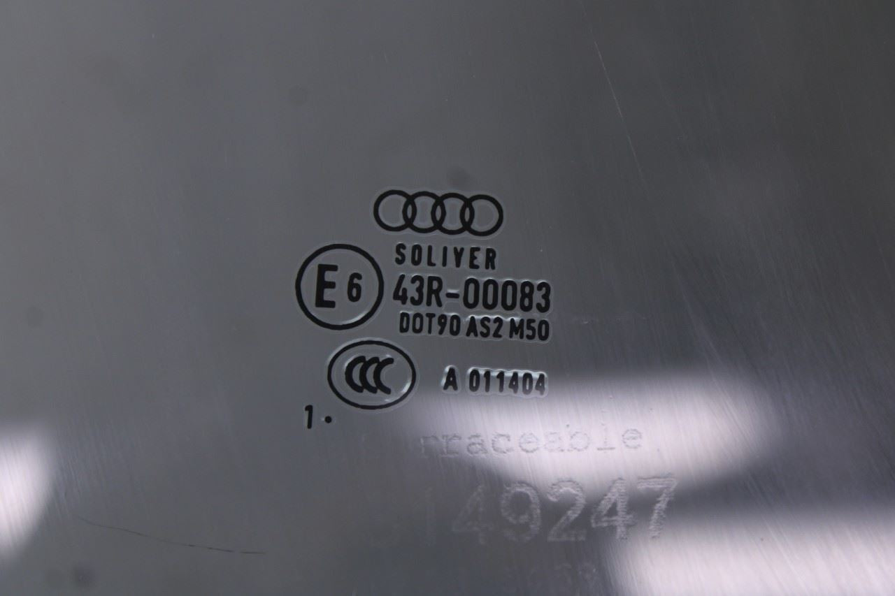 2012-18 Audi A7 Premium Front Right Passenger Side Door Window Glass 4G8845202B4